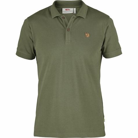 Fjallraven Övik T-Shirt Green Singapore For Men (SG-505795)